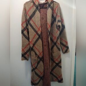 Joseph A Long Sweater Coat